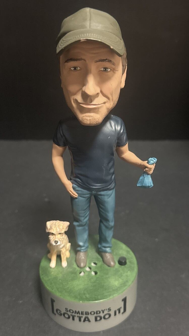 Mike Rowe Talking Bobble Head Figure Royal Bobbles Limited Edition 2014 Video